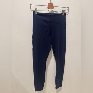 Lululemon Glow Up Super High Rise Navy Leggings